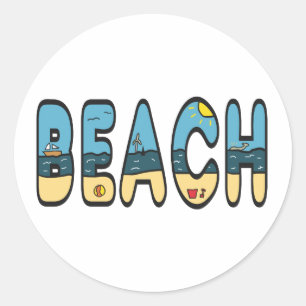 Adesivo Praia da praia