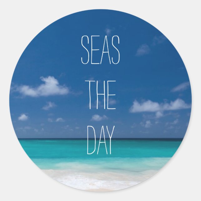 Adesivo Praia das Palavras (Frente)