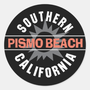 Adesivo Praia de Califórnia do sul - de Pismo