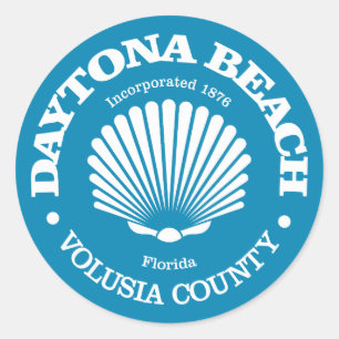 Adesivo Praia de Daytona (concha)