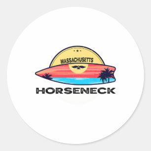 Adesivo Praia de surf de Horseneck de Massachusetts para M