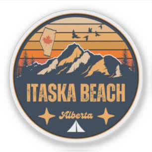 Adesivo Praia Itaska, Alberta