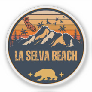 Adesivo Praia La Selva, Califórnia