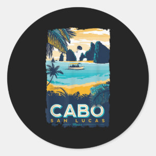 Adesivo Praia Tropical do Cabo San Lucas Mexico Viagem Vin