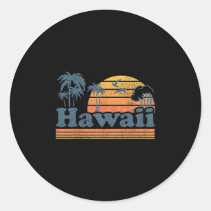 Adesivo Praia Vintage Havaí Verão Surf Havaiano