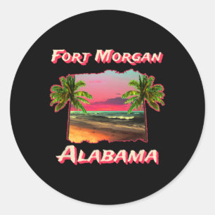 Adesivo Praias De Fort Morgan Alabama