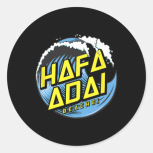 Adesivo Praias De Hafa Adai, Onda Tropical - 671 Gu Guam