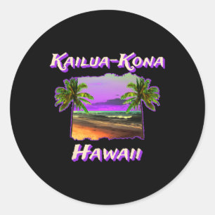 Adesivo Praias De Kailua-Kona Havaí 1