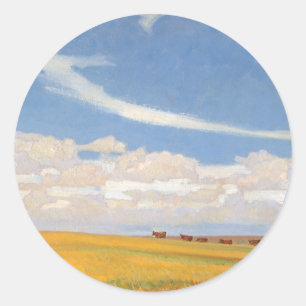 Adesivo Prairie Após Tempestade por Maynard Dixon, Vintage