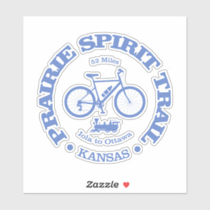 Adesivo Prairie Spirit Trail (ciclismo)
