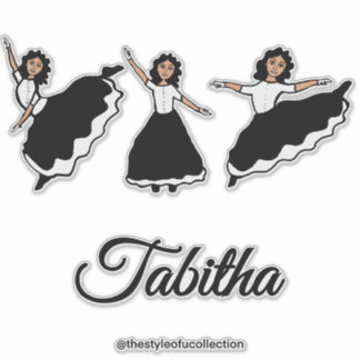 Adesivo Praise Dancer BW #2 Sticker