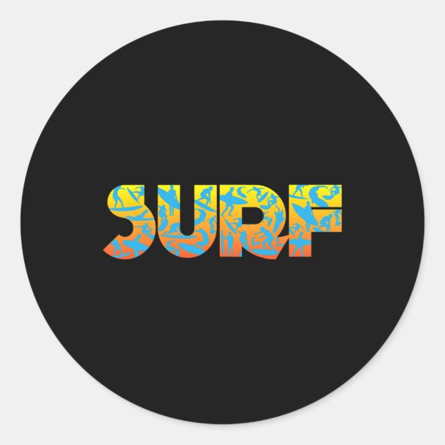 Adesivo Prancha de Surf  (Frente)