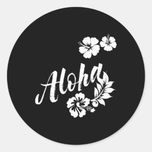 Adesivo Prancha de Surf Aloha Surfing Havaiana Homens Mulh