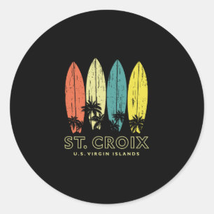 Adesivo Pranchas de Surf Retro St Croix Vintage Meninos Me