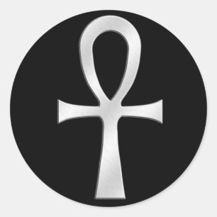 Adesivo Prata de Ankh
