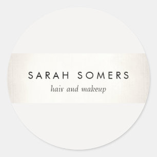 Adesivo Prata de FAUX Moderna Branca Elegante Na moda