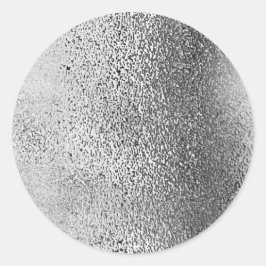 Adesivo Prata Metálica Simples Faux.