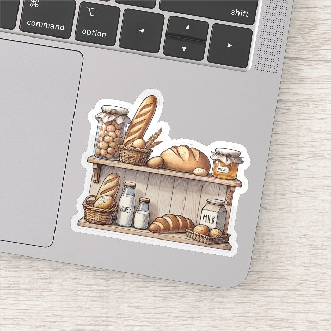 Adesivo Prateleira de Pão Estético Russo (Detalhe)
