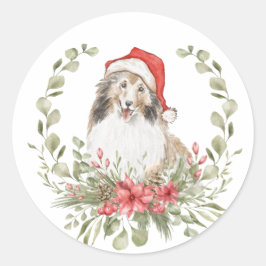 Adesivo Prateleiras em um Chapéu Santa