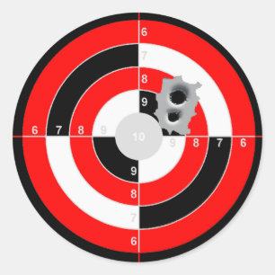 Adesivo Prática de alvo