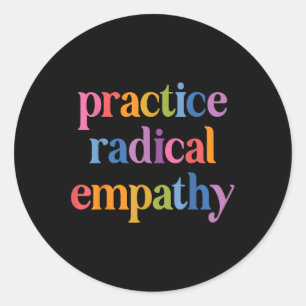 Adesivo Pratique a empatia radical
