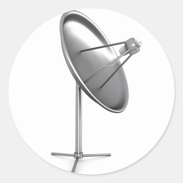 Adesivo prato de satelite (Frente)
