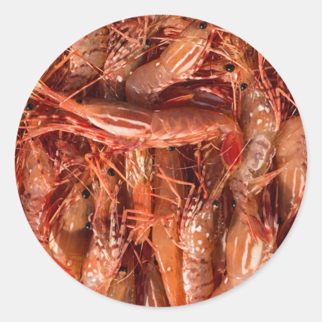 Adesivo Prawns Deliciosos (Frente)