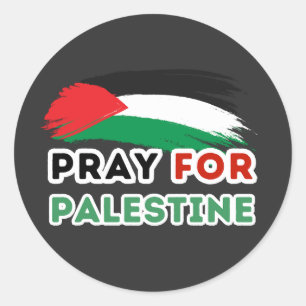 ADESIVO PRAY FOR PALESTINE