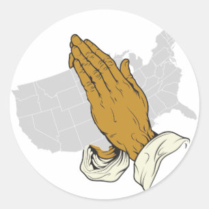 Adesivo Pray para América