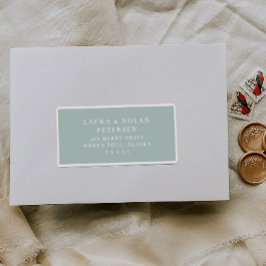 Adesivo Pre-addressed Wedding Guest Mailing Label Stickers