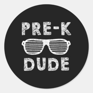 Adesivo Pré-k Graduação Boys Engraçados Engraçado De Volta