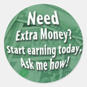 Adesivo Precisa de dinheiro extra?