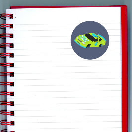 Adesivo Precisa de um Carro de Corrida Rápido Meninos Fest