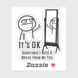 Adesivo Precisa de um espelho de quebra