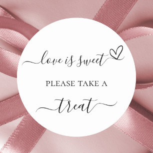 Adesivo Prefeito de casamento preto branco