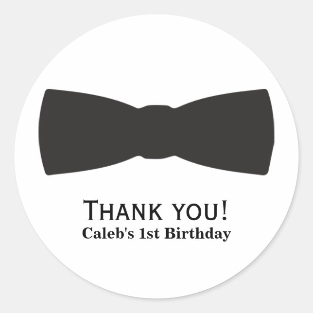 Adesivo Prefeito do Partido Tuxedo Boys, Arco Branco e Pre (Frente)