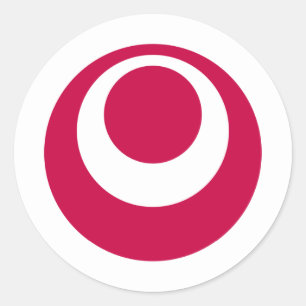 Adesivo Prefeitura de Okinawa, Japão