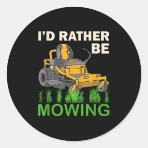 Adesivo Preferencialmentes Id Estão Fazendo Mower Engraçad