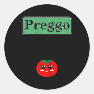 Adesivo Preggo Sauce Engraçado Maternidade Engraçado Figur