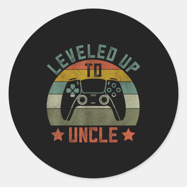 Adesivo Pregnancy Announcement Gamer Apparel, Funny New Un (Frente)