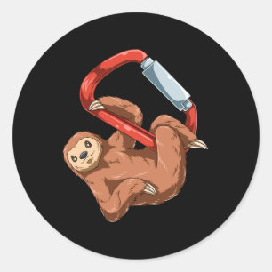 Adesivo Preguiça Resfriada - Presente de Bouldering e Esca