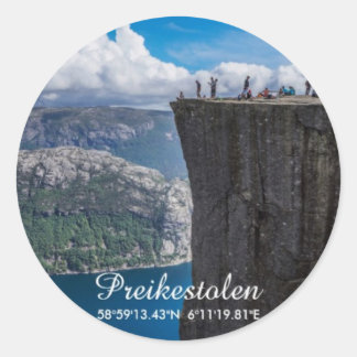 Adesivo Preikestolen, Norway