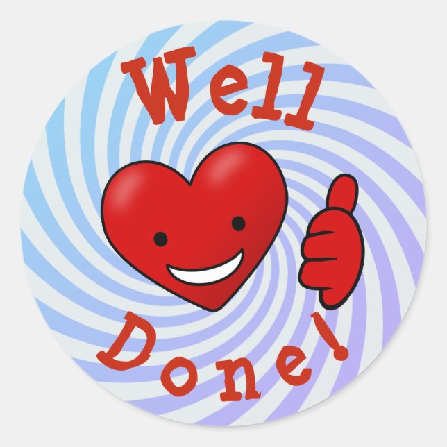 Adesivo Prêmio bem feito (Frente)