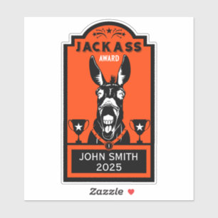 Adesivo Prêmio de Jackass