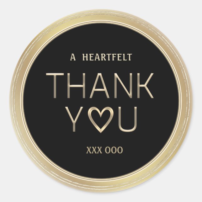 Adesivo Prêmio voluntário Obrigado por anos de serviço (Frente)