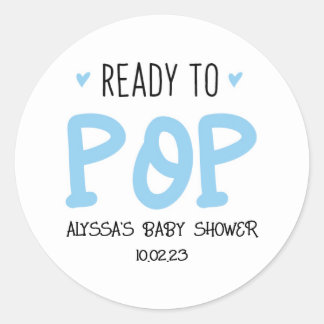 Adesivo Preparado para Pop Blue Stickers