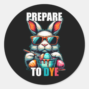 Adesivo Prepare-Se Para Cortar Páscoa Engraçada Domingo Mu