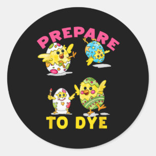 Adesivo Prepare-Se Para Cortar Pintinhos De Ovos Engraçado