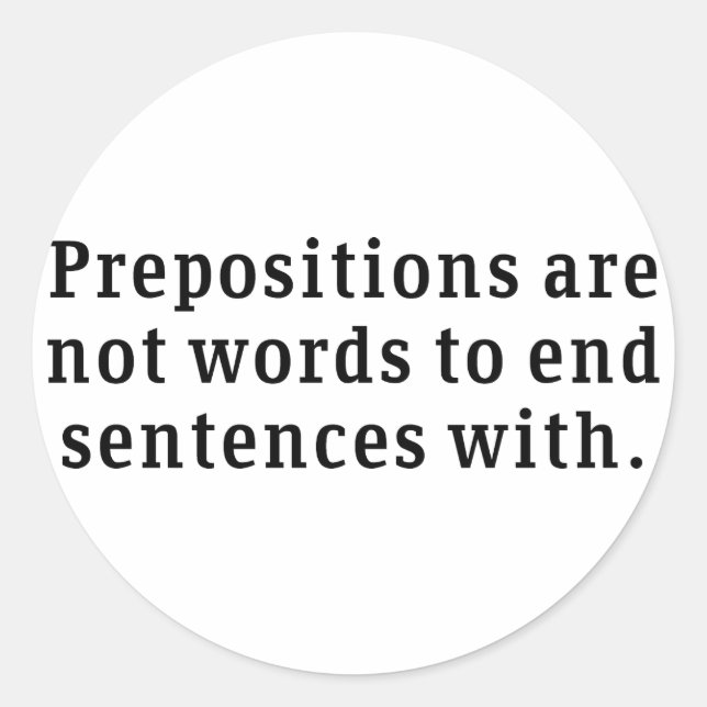 Adesivo Preposições (Frente)