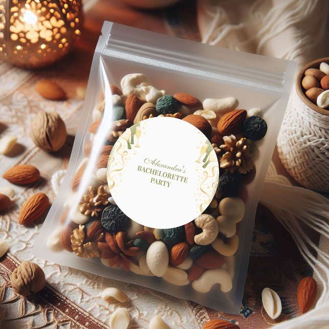 Adesivo Preppy Courtside Pickleball Bachelorette Party (Criador carregado)